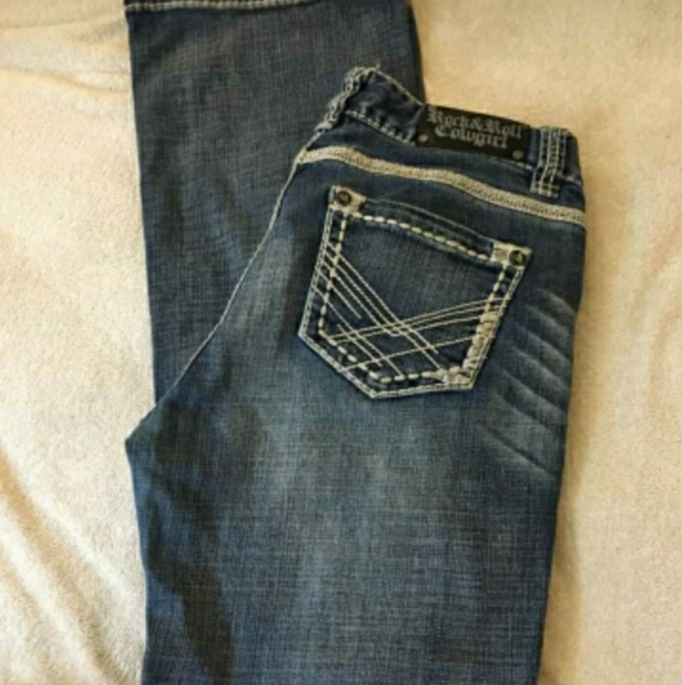 Rock & Roll Cowgirl boot cut jeans